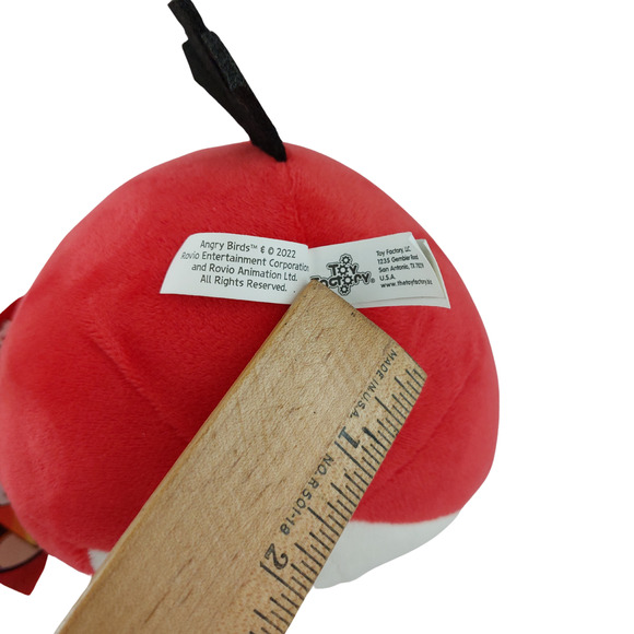 Red Head Angry Bird Plush Toy 6 inch Rovio Classic Character Collectible NWT - Picture 10 of 10